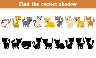 Find the correct shadow (cats)