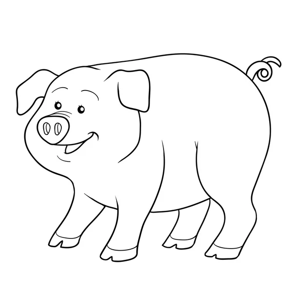 Libro De Animales Para Colorear De Cerdo Vectores Graficos Imagenes Vectoriales Depositphotos Libro De Animales Para Colorear De Cerdo Vectores Graficos Imagenes Vectoriales Depositphotos