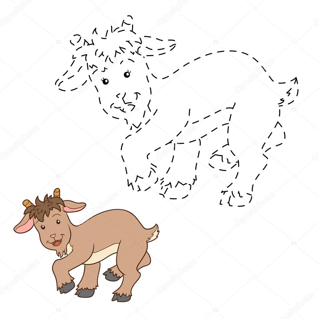 Connect the dots (goat)