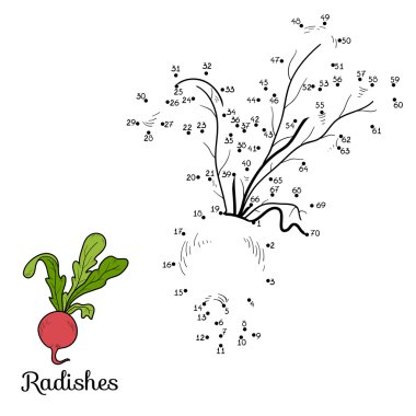 Sayı oyunu: meyve ve sebze (turp)