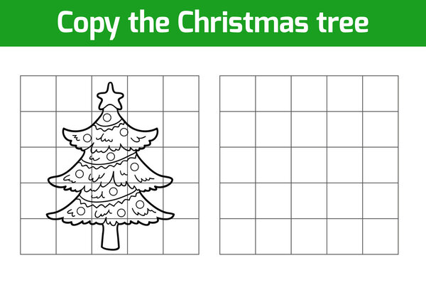 Скопируйте картинку: Елка

