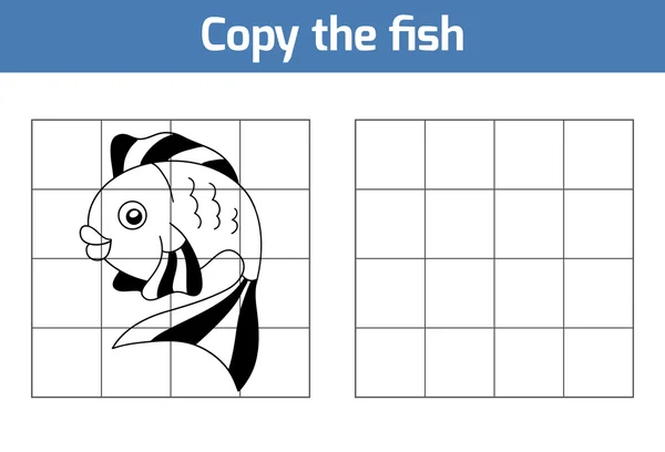 Скопируйте картинку: рыба — стоковый вектор