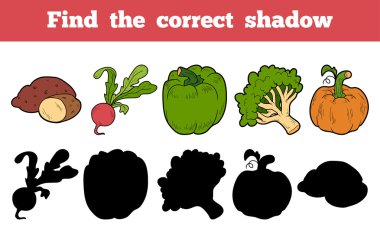 Doğru gölge (sebze bulmak)