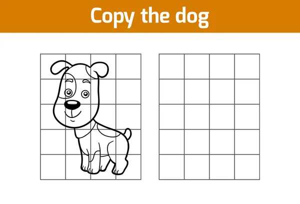 Copiar a imagem (cão ) —  Vetores de Stock