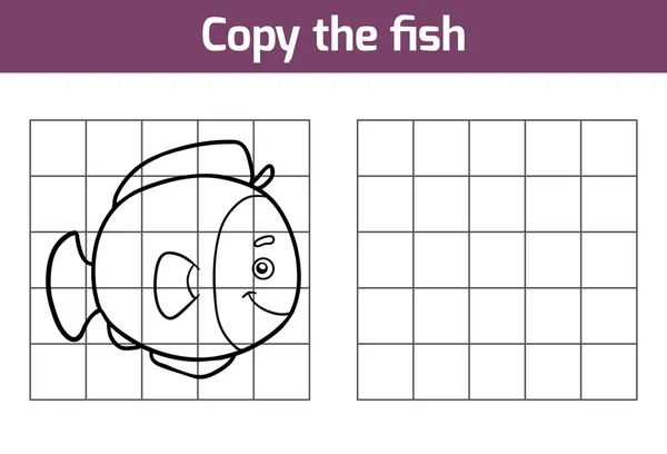 Copier l'image (poisson ) — Image vectorielle