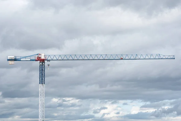 Kranar Byggarbetsplatskvällen — Stockfoto