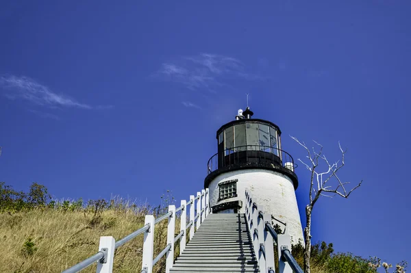 Kepala Burung Hantu Lighthouse — Stok Foto