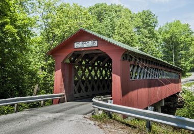 chiselville üstü kapalı köprü - bennington county, vt