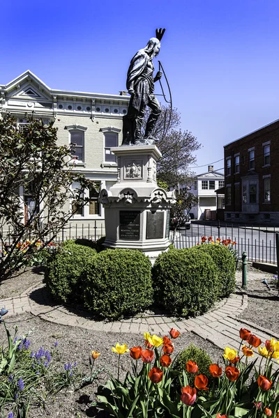 Flowers brighten the Lawrence the Indian — Stock Photo, Image