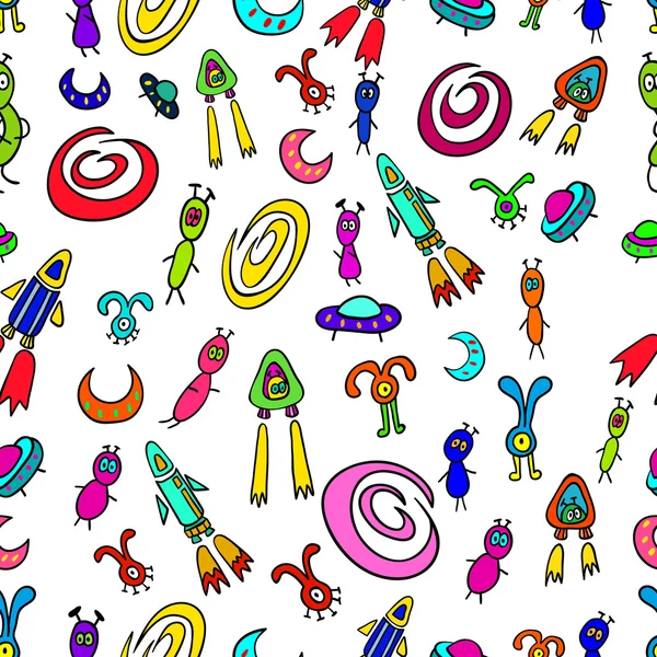 Seamless pattern space