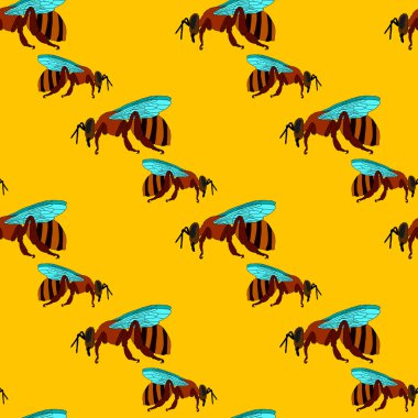 Arılarla kusursuz desen