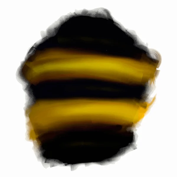 Abeja fondo para colorear — Vector de stock