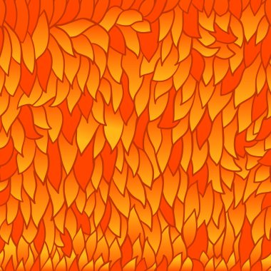 seamless modeli ile sonbahar yaprakları - 1