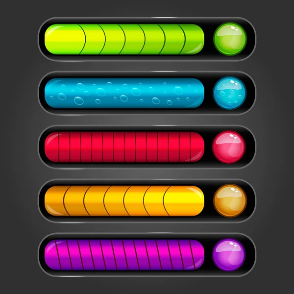 Voortgangsbalk voor games — Stockvector