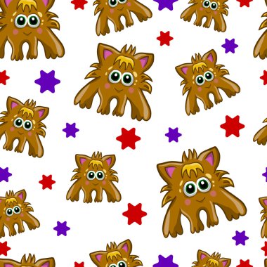 Sevimli canavar-2 ile Seamless Modeli