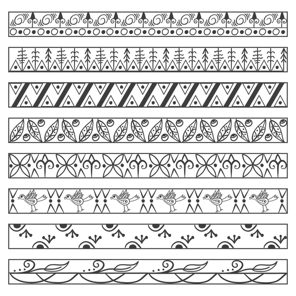 Vektor-Zierleisten-2 — Stockvektor