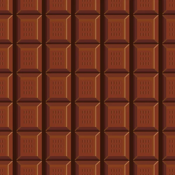 Padrão sem costura com textura de chocolate — Vetor de Stock