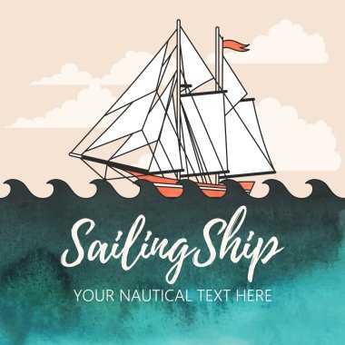 Yelkenli gemi gösterimi