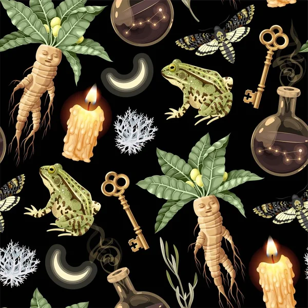 Vetores de Antigo Ilustração De Mandrake Planta e mais imagens de