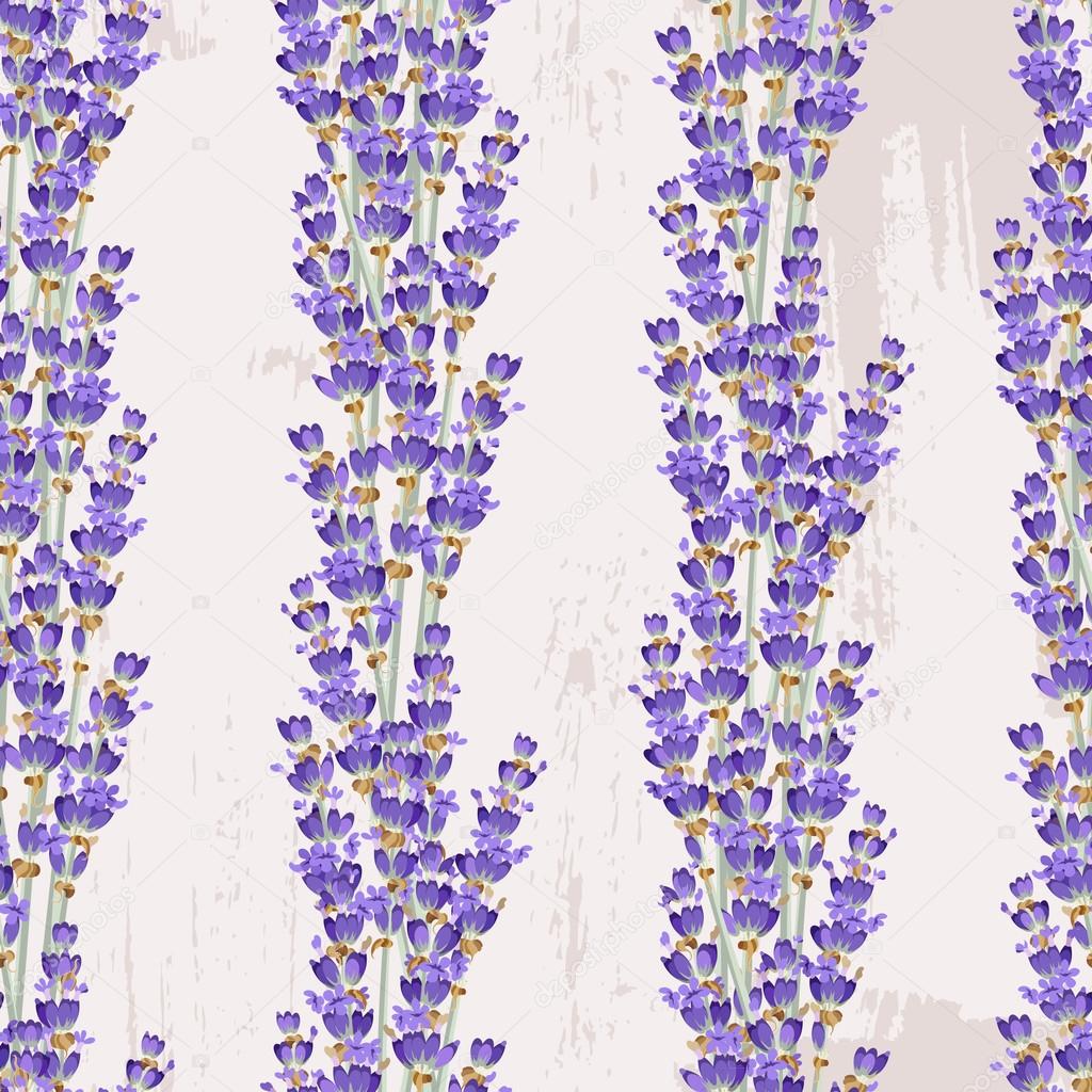 Seamless lavender background