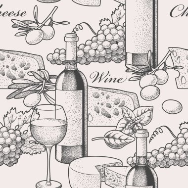 sorunsuz şarap ve peynir