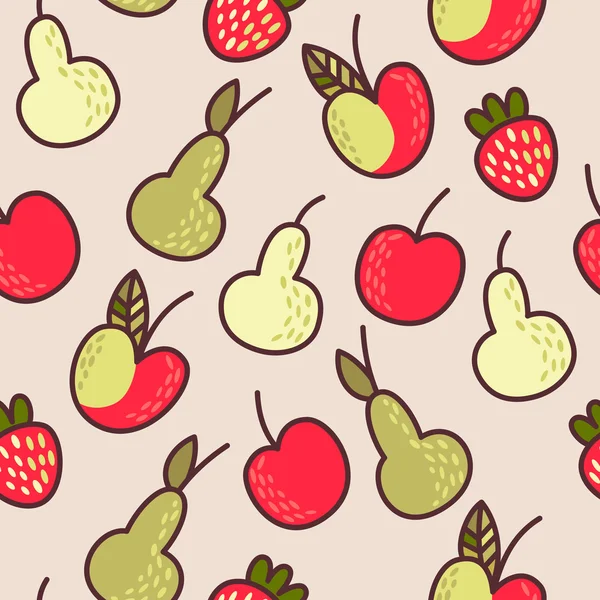 Ovoce a bobuloviny — Stockový vektor