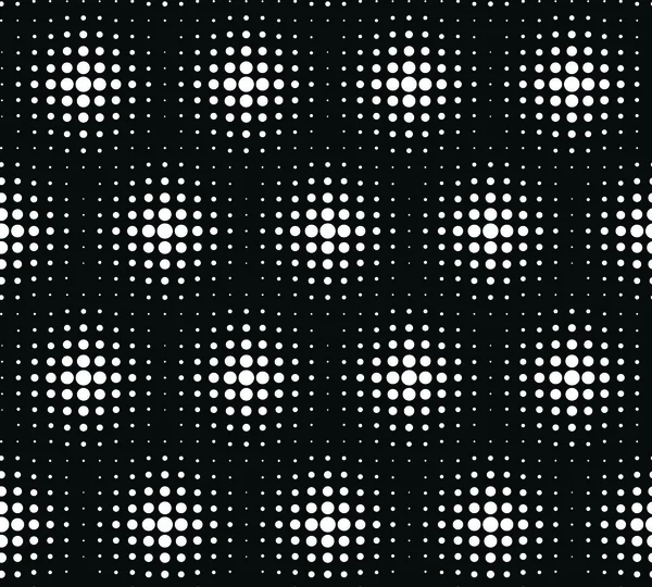 Seamless halftone dots — Stock Vector