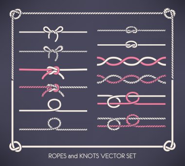 Ropes and knots set