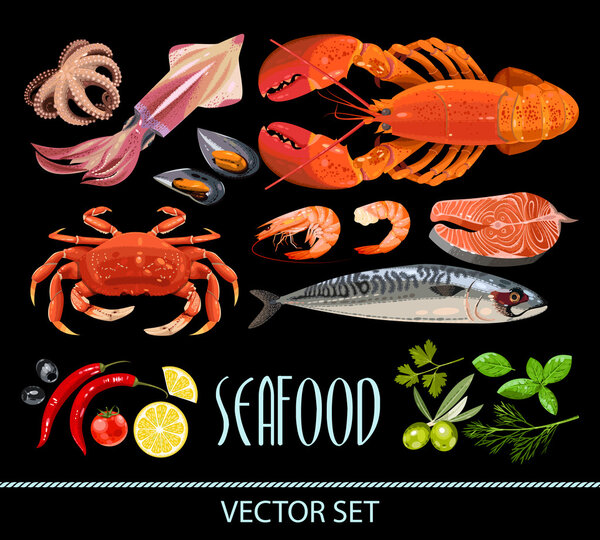 Набор морепродуктов
