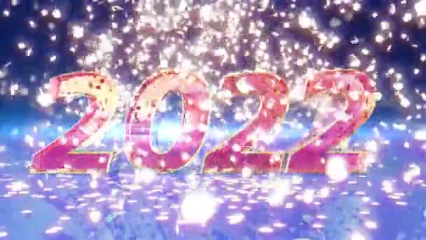 2022年新年动画 — 图库视频影像