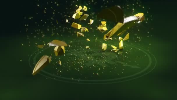 Bitcoin valuta crash — Stockvideo