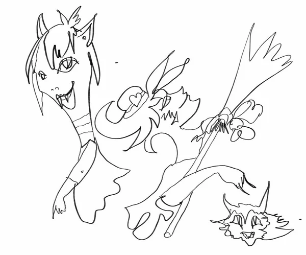 Cadılar Bayramı çizgi film karakterleri el çizimi, güzel cadılar ve Cadılar Bayramı temalı hayaletler, balkabakları..