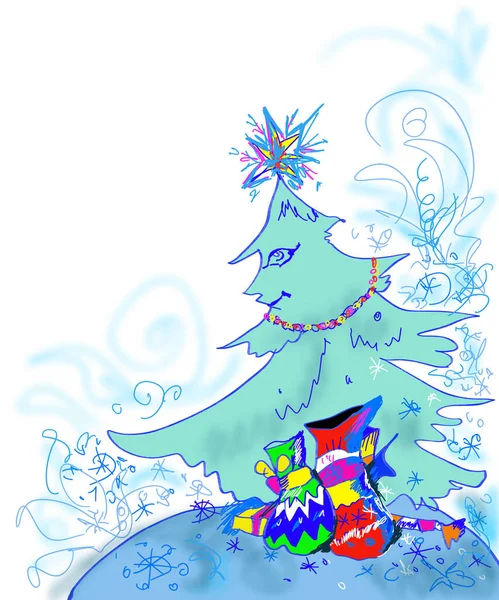 Noel ağacı, hediyeler, mizah örnekleri..