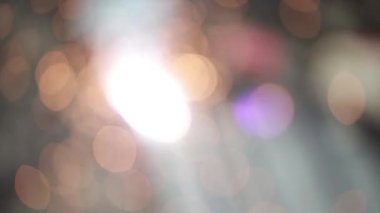 Metal Kaynak Kıvılcımı Bulanık Bokeh Arkaplanı.