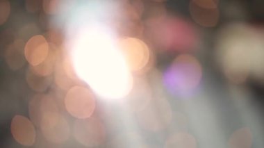 Metal Kaynak Kıvılcımı Bulanık Bokeh Arkaplanı.