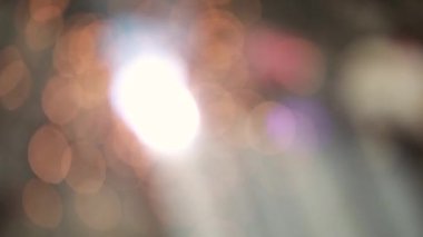 Metal Kaynak Kıvılcımı Bulanık Bokeh Arkaplanı.