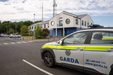 Dublin Şehri, Dublin, İrlanda, 28 Haziran 2021. Tallaght Garda İstasyonu 'nun ön görüntüsü