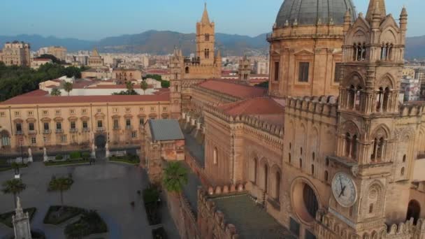 팔레르모 성당 (Palermo Cathedral church) - 시칠리아 팔레르모의 로마 카톨릭 대교구. — 비디오