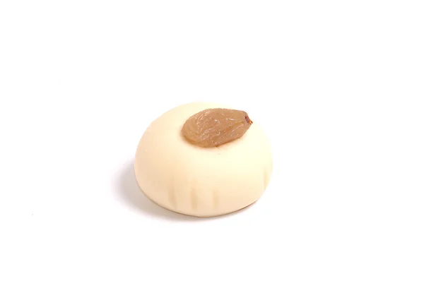 Sobremesa mochi no fundo branco — Fotografia de Stock
