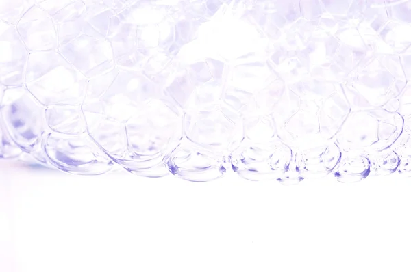 Soap foam and bubbles background — Stock Photo, Image