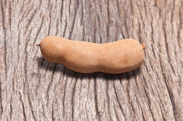 Tamarindo doce em madeira — Fotografia de Stock