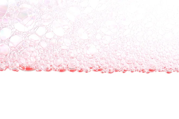 Abstract foam bubbles white texture background — Stock Photo, Image