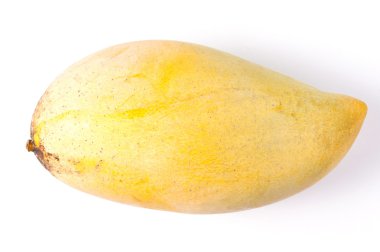 Beyaz arka plan üzerinde izole mango 