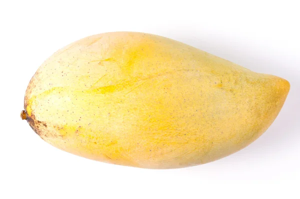Mango isoliert auf weißem Hintergrund — Stockfoto