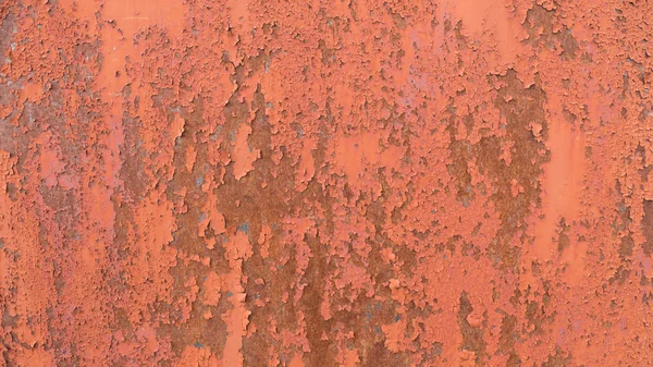 Rusty texture with shabby paint — Stock Photo, Image