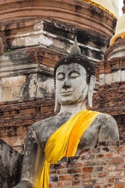 Wat Yai Chaimongkol, Ayutthaya antik Buda heykeli