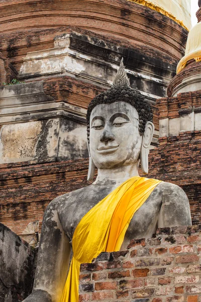 Wat Yai Chaimongkol, Ayutthaya antik Buda heykeli