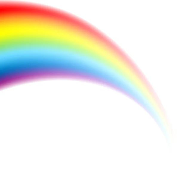 明るい虹の視点で — ストックベクタ