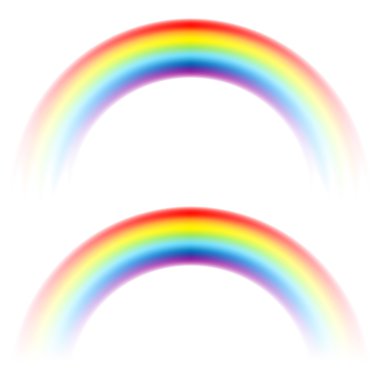 Gökkuşağı izole kümesi 