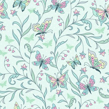 Çiçekler ve Kelebekler